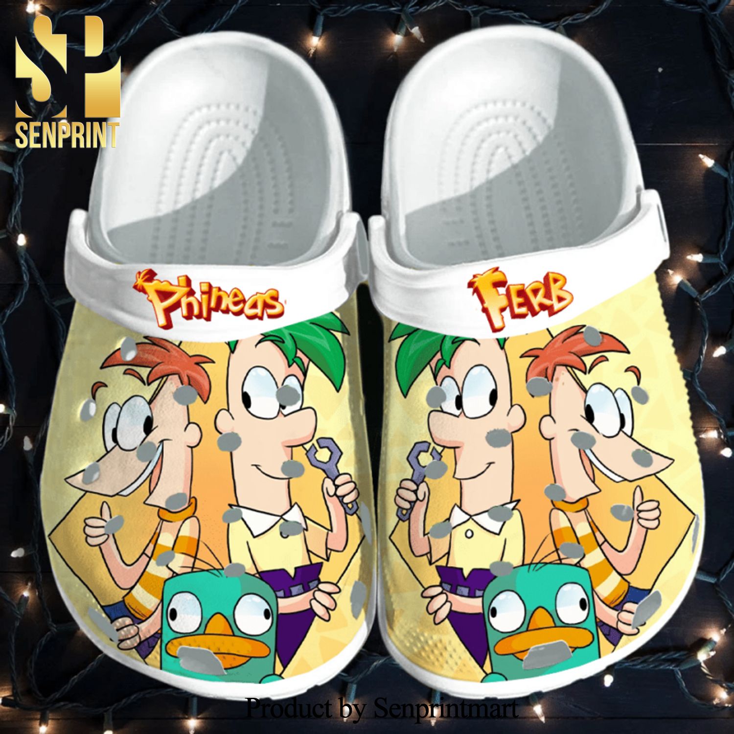 Phineas And Ferb V1 New Outfit Crocs Classic