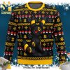 Umbreon Pokemon Manga Anime Knitted Ugly Christmas Sweater