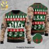 US Air Force Logo Wife Knitted Ugly Christmas Sweater