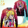 Usagi Tsukino Sailor Moon Knitted Ugly Christmas Sweater