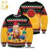 Uzumaki Naruto Anime Knitted Ugly Christmas Sweater