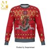 Vash The Stampede Trigun Manga Anime Knitted Ugly Christmas Sweater