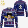 Vegeta Dragon Ball Anime Manga Knitted Ugly Christmas Sweater