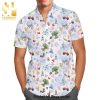 Disneyl And Colorful Map Disney Cartoon Graphics Full Printing Hawaiian Shirt