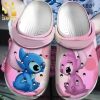 Pink Lilo Stitch For Lover Rubber Classic Crocs Crocband Clog