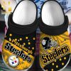 Pittsburgh Football Gift For Lover All Over Printed Crocs Unisex Crocband Clogs