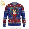 Vegeta Super Saiyan Blue Dragon Ball Anime Knitted Ugly Christmas Sweater