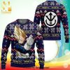 Vegeta Dragon Ball Z Manga Anime Knitted Ugly Christmas Sweater