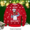 Vicious Cowboy Bebop Manga Anime Knitted Ugly Christmas Sweater