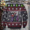 Vodka Smirnoff Red Knitted Ugly Christmas Sweater