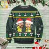 Walter White Jesse Pinkman Breaking Bad Knitted Ugly Christmas Sweater