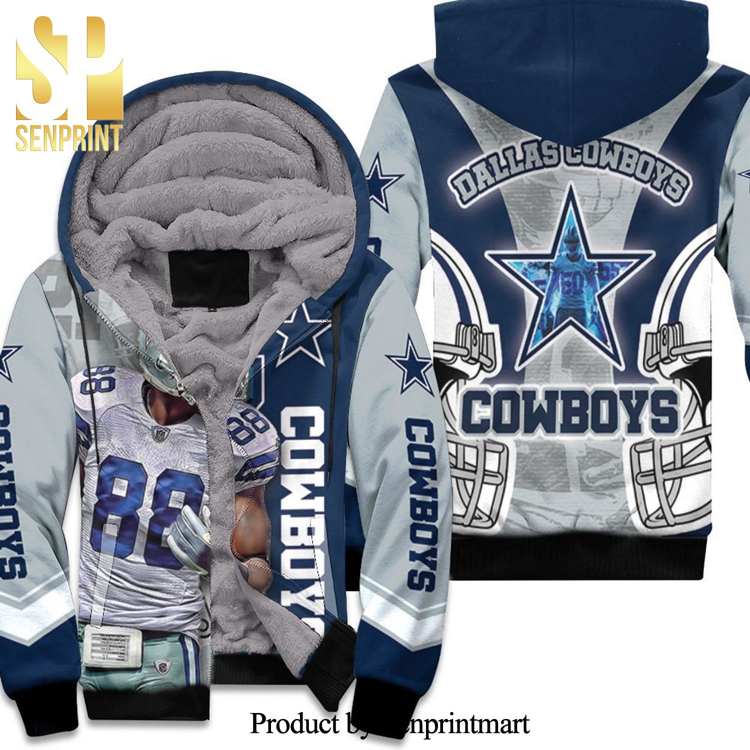 Ceedee Lamb 88 Dallas Cowboys Nfc East Division Champions Super Bowl New Type Unisex Fleece Hoodie