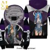 Charlotte Hornets Nba Fans Skull New Outfit Full Printed Unisex Fleece Hoodie