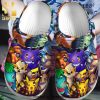 Pokemon Water Ocean Gift For Fan Classic Water Full Printing Crocs Crocband In Unisex Adult Shoes