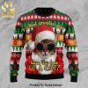 What Does The Fox Say Knitted Ugly Christmas Sweater