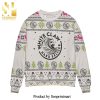 Whitebeard One Piece Manga Anime Snowflake Knitted Ugly Christmas Sweater