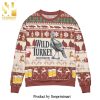 Wild Turkey Bourbon Knitted Ugly Christmas Sweater