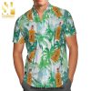 Fireball 3D Full Printing Hawaiian Shirt – Red