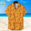 Fireball Full Printing Hawaiian Shirt – Red