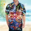 Floral Beerus Dragon Ball Z Full Printing Hawaiian Shirt