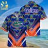 Florida Gators Logo Full Printing Flowery Aloha Summer Beach Hawaiian Shirt