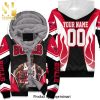 Chicago Bulls Michael Jordan Legend Air Slam Dunk Personalized Hot Outfit All Over Print Unisex Fleece Hoodie