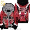 Chicago Bulls Zach Lavine 8 2020 Nba Black Cool Version Unisex Fleece Hoodie