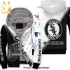 Chicago White Sox Jack Skellington And Zero Street Style All Over Print Unisex Fleece Hoodie