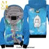 Chihiro Kiss Haku Cute Scene For Spirited Away Studio Ghibli Fan New Outfit Full Printed Unisex Fleece Hoodie