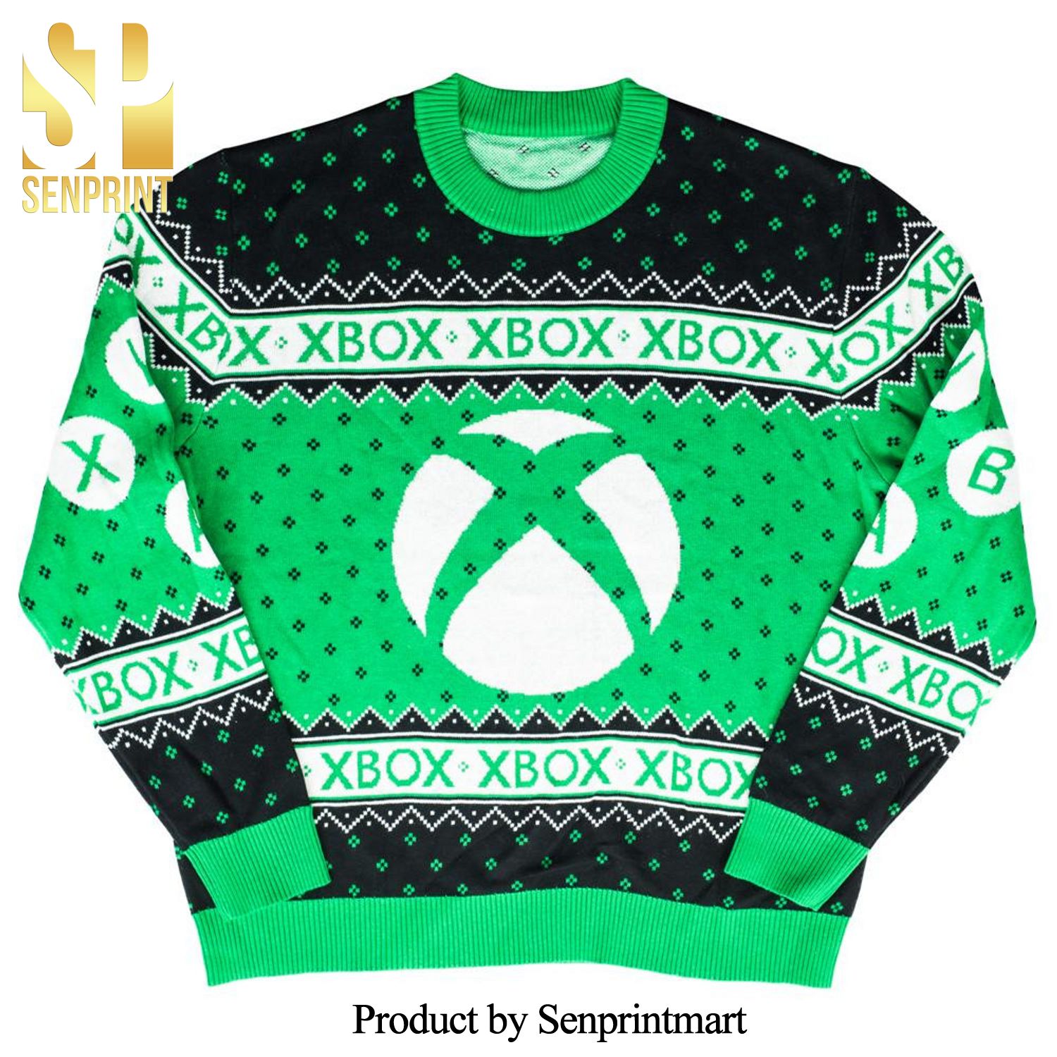 Xbox Holiday Knitted Ugly Christmas Sweater