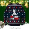 Yenda Brewing Co Beer And Reindeer Knitted Ugly Christmas Sweater