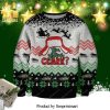 You Just Flipped My Grinch Switch Knitted Ugly Christmas Sweater – Red