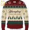 Yuengling Traditional Lager Reindeer And Snowflake Pattern Knitted Ugly Christmas Sweater