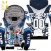 Chris Johnson 28 Tennessee Titans AFC South Division Super Bowl Full Printing Unisex Fleece Hoodie