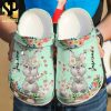 Rabbit With Flowers Gift For Lover New Outfit Crocs Crocband In Unisex Adult Shoes