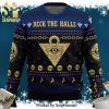 Yugioh Its Time To Duel Knitted Ugly Christmas Sweater