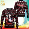 Yuno Grinberryall Black Clover Santa Manga Anime Knitted Ugly Christmas Sweater