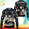 Yumeko Jabami Kakegurui Anime Knitted Ugly Christmas Sweater