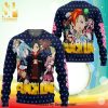 Yushiro Demon Slayer Knitted Ugly Christmas Sweater