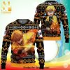 Zenitsu Demon Slayer Anime Knitted Ugly Christmas Sweater