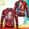 Zenitsu Demon Slayer Manga Anime Knitted Ugly Christmas Sweater