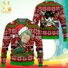 Zoro Wano One Piece Manga Anime Knitted Ugly Christmas Sweater