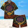 Grass Type Pokemon Floral Pattern Full Printing Hawaiian Shirt – Green