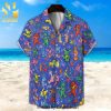 Grateful Dead Bears Colorful Full Printing Unisex Hawaiian Shirt And Beach Short