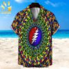Grateful Dead Bears Full Printing Unisex Hawaiian Shirt And Beach Short – Blue