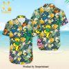 Grateful Dead Floral Full Printing Hawaiian Shirt And Beach Short
