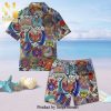Grateful Dead Seamless Pattern Full Printing Unisex Hawaiian Shirt And Beach Short
