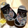 Rooster Art Colorful Chicken Gift For Lover All Over Printed Crocs Sandals