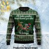 Aliens Chirtmas Time Wool Knitted Ugly Sweater