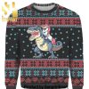 All I Want For Christmas Is A Unicorn Wool Blend Ugly Knit Christmas Sweater